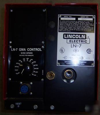 New ~~~lincoln ln-7 gma wire feeder~K440-2~ unused unit~