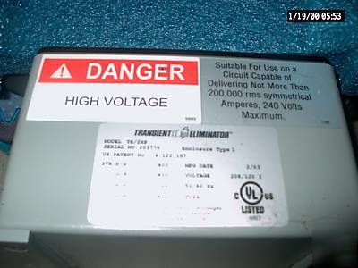 New apt te/2XP transient eliminator surge protector 