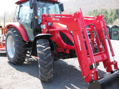 New tym T903 tractor with loader, full cab - 91HP cat 