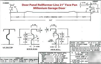 18 stand asc rollformer (chain drive), mdl. CAS4-30-18 