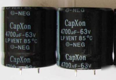 4700UF 63V radial electrolytic capacitors 1 pcs
