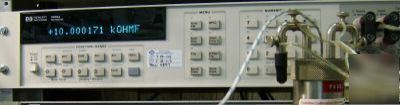 Agilent hp 3458A dmm, nist-certified, option 002 (4PPM)