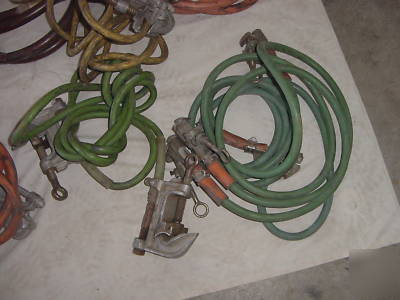 Huge lineman tool lot 16 grade insulated hv jumpers wow