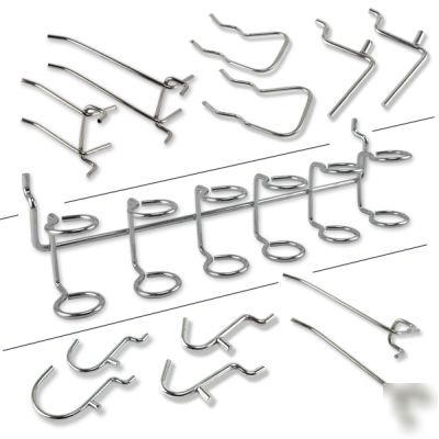 New 200 peg board pegboard garage organizers hooks set