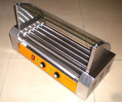New commercial hot dog roller cooker machine freepost