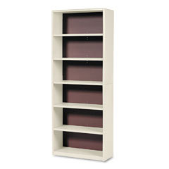 Safco value mate series steel six shelf bookcase