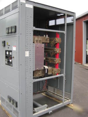 Square d se sef breaker panel 4000 amp a 4W ground