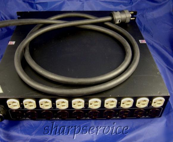 Three pulizzi z-line pdu rack power distro PC2773 120V