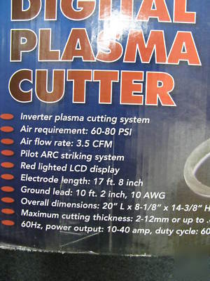 New chicago electric plasma cutter brand 