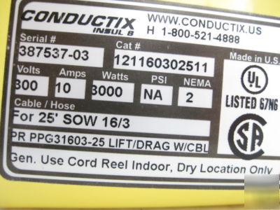 New conductix 1200 series wire reel (C4)