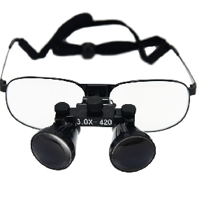 3.0X dental surgical binocular loupe for dentist 420MM 