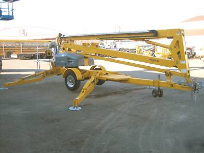 2007 bil-jax towable boom lift man 55/33A, refurbished 