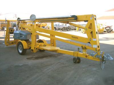 2007 bil-jax towable boom lift man 55/33A, refurbished 