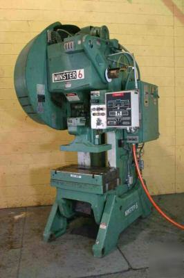 60 ton minster model #6 obi press 1986 6-ss-26485