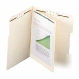 25/box smead 68025 self-adhesive folders w/fasteners