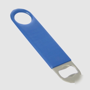 Blue vinyl bartenders blade cocktail pub opener bottle