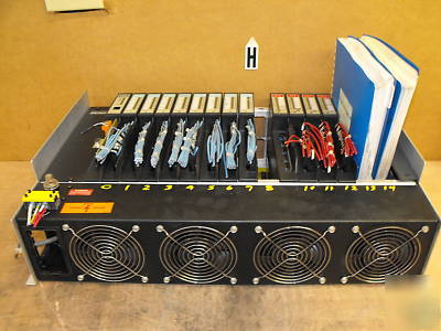 Cincinnati milacron i/o rack w/8 input and 4 output 