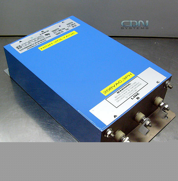 Corcom 100ADT6 emi/rfi filter 3PHASE 3X 100A 277VAC 