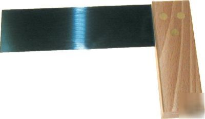 Crown tools sheffield 6 inch beech wood try square BSQ6
