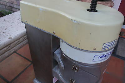 Gold medal shavemaster ii block ice shaver machine 