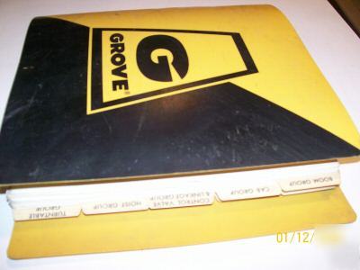 Grove RT65S 7.5 crane part manual gmc 6V-53N 01/1979