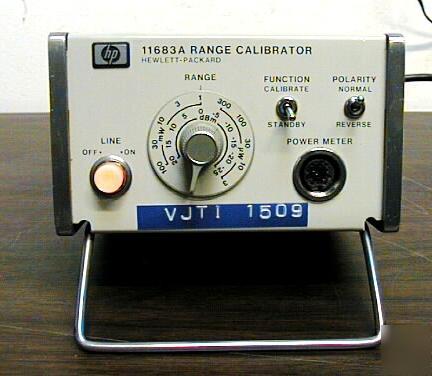 Hp range calibrator mdl # 11683A