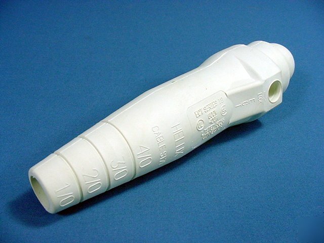Leviton white ect 18 series cam plug insulating sleeve