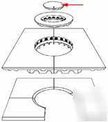 Lid for vulcan hart oven - 228-1024