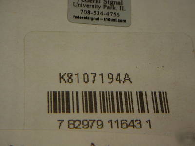 Lot of 5-8107194A 120V J8 indicator mini lamp-fed sig 