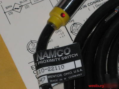 Namco proximity switch ET110-22110 10-30VDC npn no
