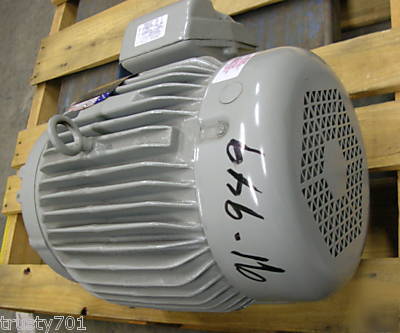 New baldor motor AM3787-4 5HP 1750RPM 3PH 60HZ 215 tefc 