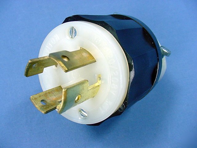 New leviton non-nema locking plug 30A 120/208V 3Ã¸y