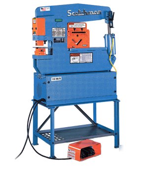 New scotchman portafab 45 ton hyd ironworker 