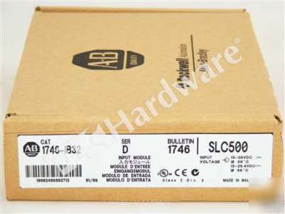 New * sealed* allen bradley 1746-IB32 /d 1746IB32 01/09