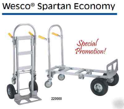 New wesco 2-4-1 convertible hand truck ( )