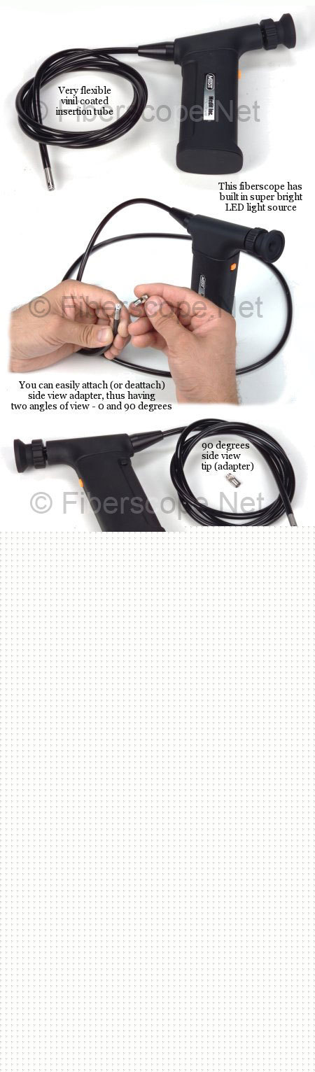 Portable flexible borescope, fiberscope 6MM (0.24 inch)