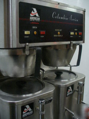 Used american metalware coffee brewer model p-400E