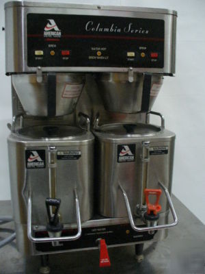Used american metalware coffee brewer model p-400E