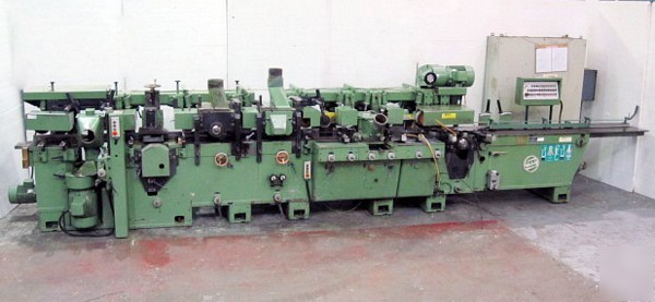 Weinig H30N planer moulder - 8 head