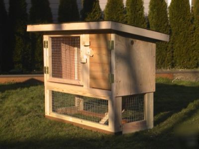 * * * * * chicken coop/rabbit hutch plan # 2 * * * * *