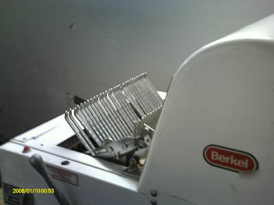 Berkel commercial bread slicer great condition 