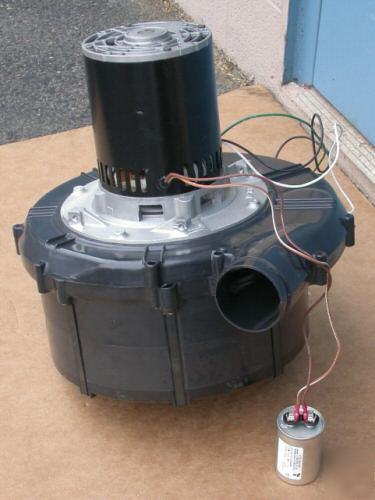 Blower motor unit 1 hp 1 phase, model 119386-00, boiler