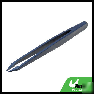 Blue esd safe extra fine anti-static tweezers (no. 102)