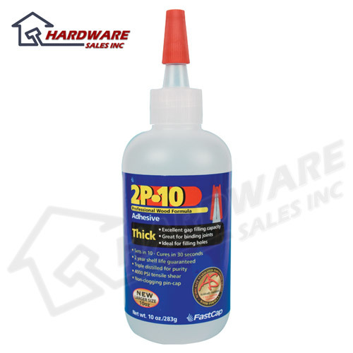 Fastcap 2P-10 thick adhesive 10 oz strongest available