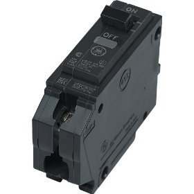 General electric THQP215 circuit breaker, 2-pole 15-amp