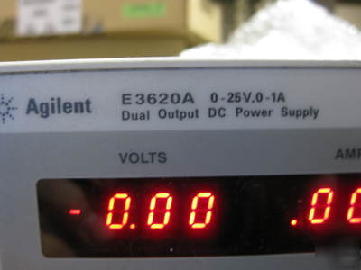 Hp/agilent E3620A dual output power supply 2X 25V 1A