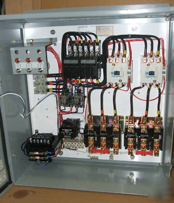 New duplex teel 1D016 motors control box 208/230 v, 