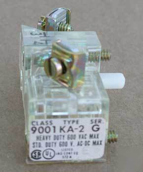 New square d 9001-KA2 contact block series g - lot of 2