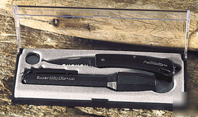 Pelican super mitylite peliknife flashlight knife set