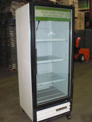 True glass door merchandiser gdm-12 refrigerator